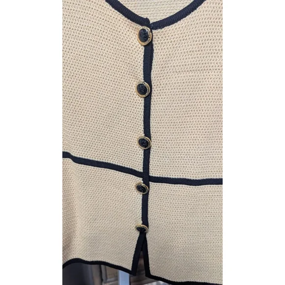 Vintage St. John Collection by Marie Gray sweater blazer size 4